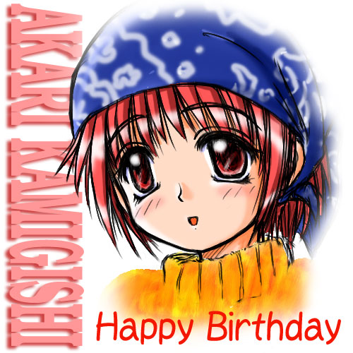 [Happy Birthday AKARI]